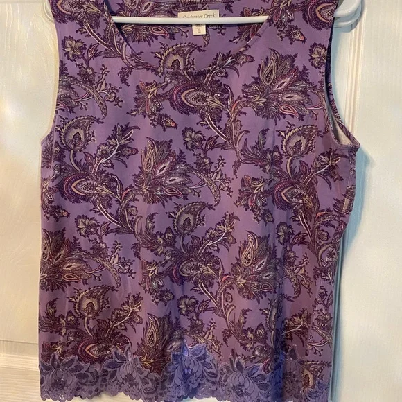 Coldwater Creek sleeveless tank top - Picture 3 of 6